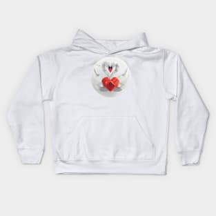 Discover True Romance: Art, Creativity and Connections for Valentine's Day and Lovers' Day Kids Hoodie